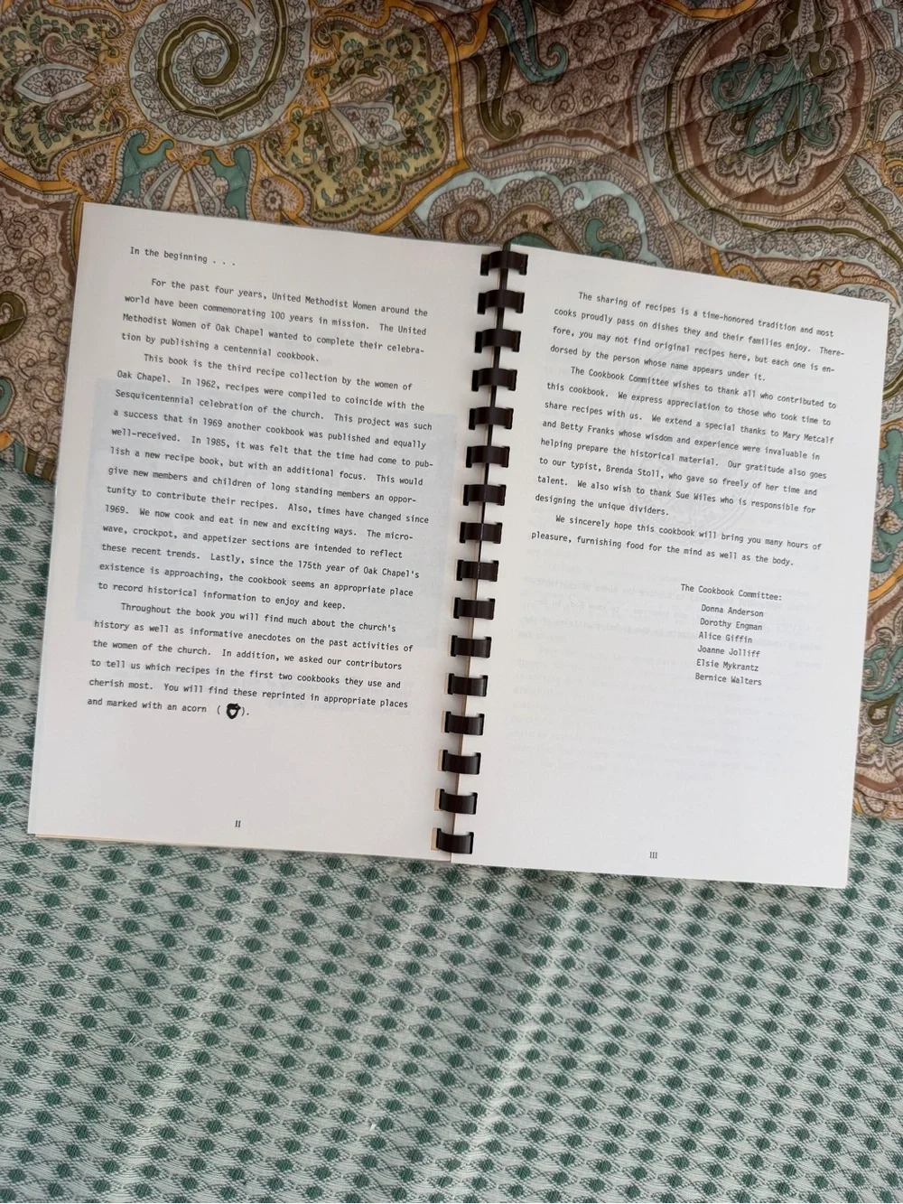 RARE Vintage Spiralbound Cookbook ‘Women’s Centennial Cookbook 1886-1986’